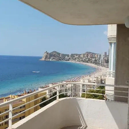 Piso En Primera Linea De Playa En Urbanizacion El Olivar Apartamento Benidorm